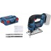 BOSCH Akku-Stichsäge GST 18 V-LI B, Solo Version, L-BOXX 06015A6101