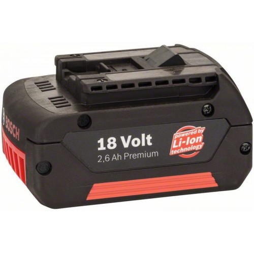 Bosch Einschubakkupack GBA 18V M-C HD, 2,6 Ah, Li Ion 2607336092