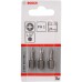 BOSCH Schrauber­bit Extra-Hart, PH 1, 25 mm, 3er-Pack 2607001508