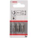 BOSCH Schrauber­bit Extra-Hart, PZ 2, 25 mm, 3er-Pack 2607001558