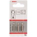 BOSCH Schrauber­bit Extra-Hart, T25, 25 mm, 3er-Pack 2607001615