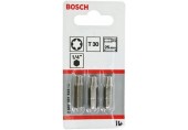 BOSCH Schrauber­bit Extra-Hart, T30, 25 mm, 3er-Pack 2607001622