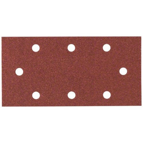 BOSCH Schleifblatt-Set für Schwingschleifer, 10-teilig, 93 x 185, 120, 2609256A90