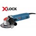 BOSCH Winkelschleifer GWS GWX 17-125 S Professional mit X-LOCK, 1700W 06017C4002
