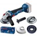 BOSCH GWS 18V-10 PROFESSIONAL Akku Winkelschleifer, Solo Version 06019J4002