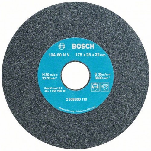 BOSCH Schleifscheibe für Doppelschleifmaschine, 175 mm, 32 mm, 60 2608600110
