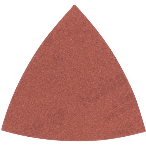 BOSCH 5tlg Deltaschleifpapier mit Klett, ungelocht Körnung 240, 82mm, 5St. 2609256A46