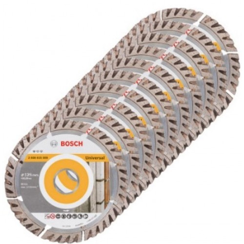 BOSCH Dia­mant­trenn­schei­be Standard für Universal Turbo, 125x22,23x2x10 mm, 10-er Pack