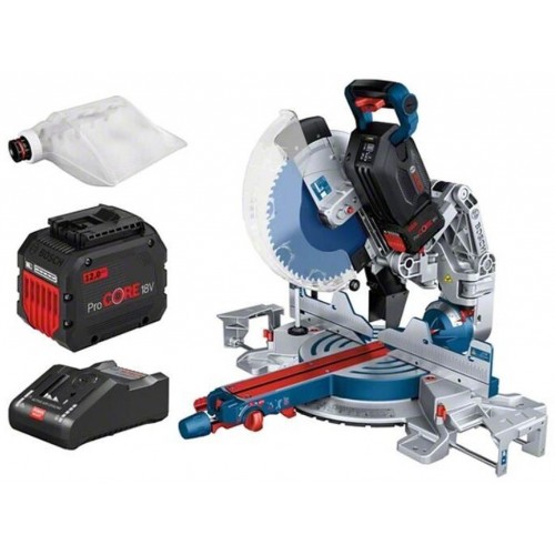 BOSCH GCM 18V-305 GDC Akku-Paneelsäge BITURBO, 2x12,0Ah 0601B43001