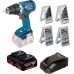 BOSCH GSR 18 V-EC Akku-Schrauber + 2x aku 18V / 4.0Ah + 68 Zubehör+ L-Boxx 0615990HR8