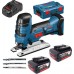 Bosch Akku-Stichsäge GST 18 V-LI S, mit 2 x 5,0 Ah Li-Ion Akku, L-BOXX, 0615990HL1