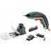 BOSCH IXO Akkuschrauber Set (Gras- und Strauchscherenaufsatz) 06039A800A