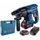 BOSCH GBH 180-LI PROFESSIONAL Akku-Bohrhammer SDS plus, 18V 2x 4.0Ah 0611911121