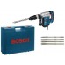 Bosch Professional Schlaghammer GSH 5 CE, mit SDS-max und Meißel-Set