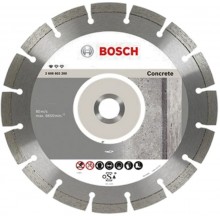 BOSCH Diamanttrennscheibe Standard für Concrete, 230 x 22,23 x 2,3 x 10 mm, 2608602200