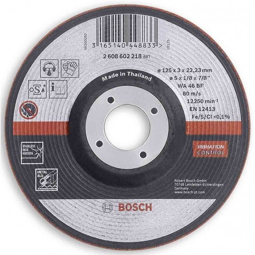 BOSCH Schruppscheibe WA 46 BF 125 x 3 mm 2608602218