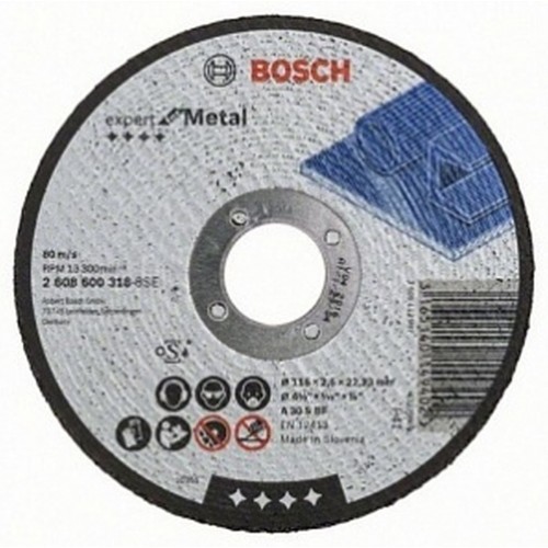 BOSCH Expert for Metal, Rapido Trennscheibe gerade, 125x22,23x1 mm 2608603396