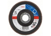 BOSCH Expert for Metal Fächerschleifscheibe X551, 125x22,23mm, 60, gewinkelt 2608606717