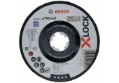 BOSCH X-LOCK Schruppscheibe 125x6x22,23 mm Expert for Metal für Winkelschleifer 2608619259