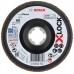 BOSCH X-LOCK Fächerschleifscheibe, Metall, gewinkelte Ausf., G120, X571, 125mm, 2608621770