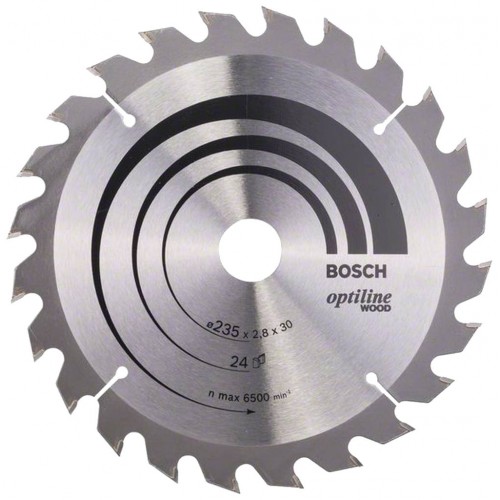 BOSCH Blätter Säge kreisförmige Optiline wood 235 x 30/25 x 2,8 mm 24, 2608640725