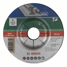 BOSCH Schruppscheibe gekröpft, Metall O 115 mm 1 St. 2609256336