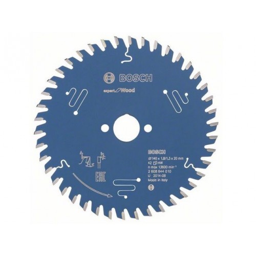 Bosch Kreissägeblatt Expert for Wood, 140 x 20 x 1,8 mm, 42 2608644010