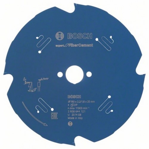 Bosch Kreissägeblatt Expert for Fiber Cement, 160 x 20 x 2,2 mm, 4 2608644121