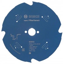 Bosch Kreissägeblatt Expert for Fiber Cement, 165 x 20 x 2,2 mm, 4, 2608644122