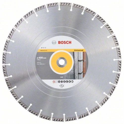 BOSCH Diamanttrennscheibe Standard for Universal 400 x 20 mm 2608615072