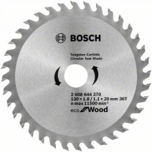 BOSCH Sägeblatt ECO Optiline Wood 130x1,8/1,1x20mm 36T 2608644370