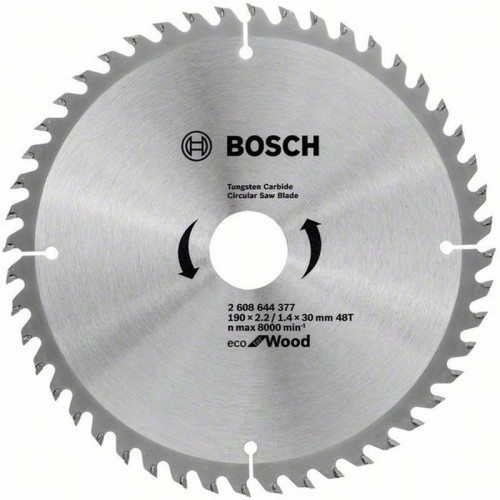 BOSCH Sägeblatt ECO Optiline Wood 190x2,2/1,4x30mm 48T 2608644377