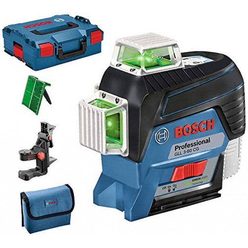 BOSCH GLL 3-80 CG Professional GLL 3-80 CG + BM 1 + L-BOXX CC