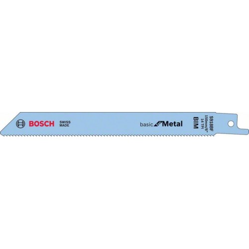 BOSCH S 918 BF Basic for Metal Säbelsägeblatt 5 Stck. 2608651781