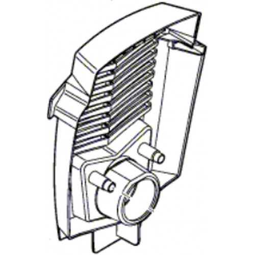 BOSCH Ersatzteil Gehäuserückteil 2609004513