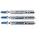 BOSCH Stichsägeblatt T 118 EHM Carbide Special for Inox 3er-Pack 2608630665