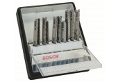 BOSCH 10-teiliges Stichsägeblatt-Set Robust Line Metal Expert, T-Schaft 2607010541