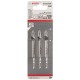 BOSCH Stichsägeblatt T 101 AOF, Special for Laminate, 3er-Pack 2608636432