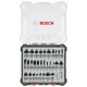 BOSCH Fräser-Set, 8-mm-Schaft, 30-teilig 2607017475