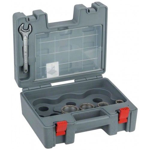 Bosch Diamanttrockenbohrer-Set Dry Speed Best for Ceramic, 4-teilig, 25, 35, 45, 51 mm