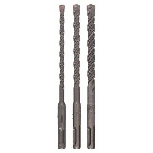 BOSCH 3-teiliges SDS plus-5 Hammerbohrer-Set, 6/8/10 mm 1617000117