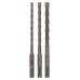 BOSCH 3-teiliges SDS plus-5 Hammerbohrer-Set, 6/8/10 mm 1617000117