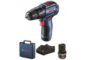 BOSCH GSB 12V-30 Akku-Schlagbohrschrauber, 12V, 2x 2,0Ah 06019G9100