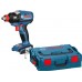 Bosch GDX 18 V-EC Solo Professional Akku Drehschlagschrauber L-BOXX, 06019B9103