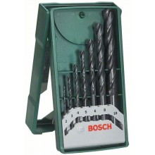 Bosch Mini-X-Line Metallbohrer-Satz, 7-teilig 2607019673