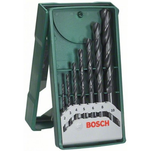 Bosch Mini-X-Line Metallbohrer-Satz, 7-teilig 2607019673