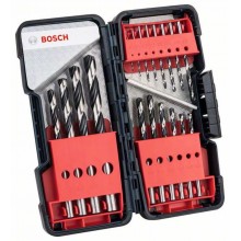 Bosch HSS Spiralbohrer PointTeQ - 18-teiliges ToughBox Set, 2608577350