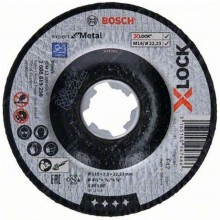 BOSCH X-LOCK Expert for Metal Trennscheibe gekröpft, 115 × 2,5 × 22,23mm 2608619256