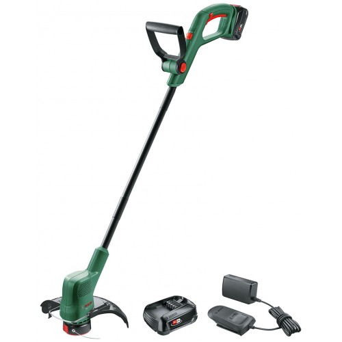 BOSCH EasyGrassCut 18V-26 Akku-Rasentrimmer, 2 Akkupacks 06008C1C05