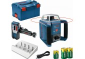 BOSCH GRL 400 H PROFESSIONAL Rotationslaser + LR 1, L-BOXX 0601061806